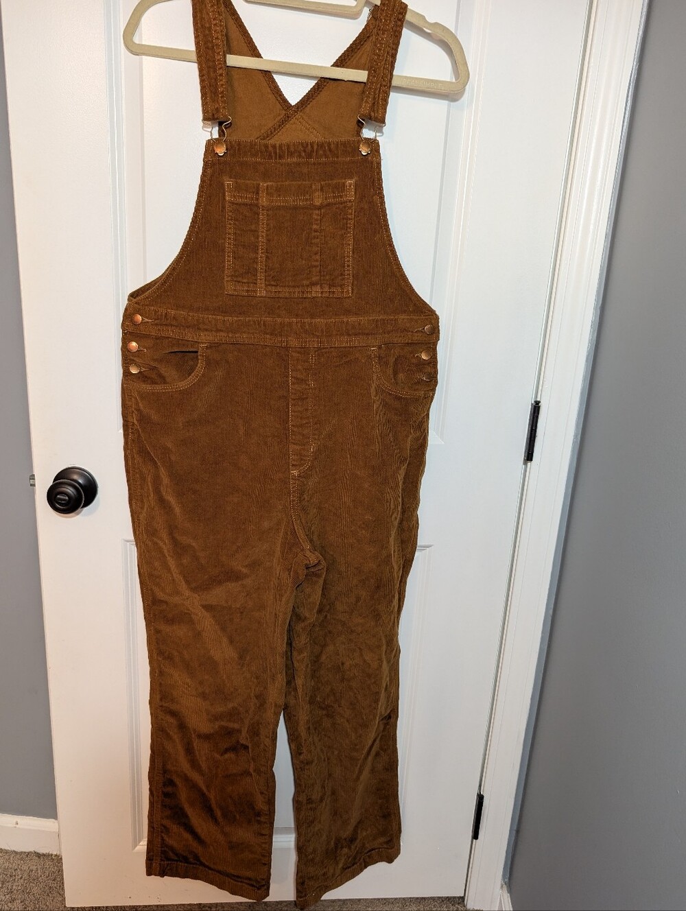 Universal Thread Brown Corduroy Overalls